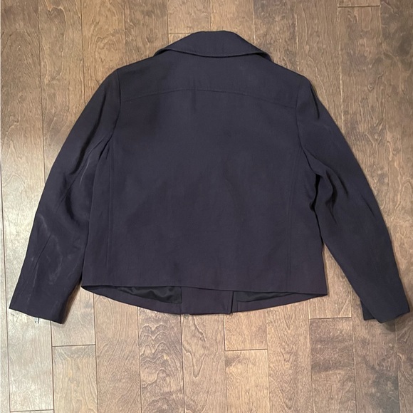 Club Monaco Twill Biker Jacket - S - Picture 2 of 4